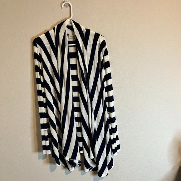 Veronica M Striped Cardigan - Picture 1 of 5